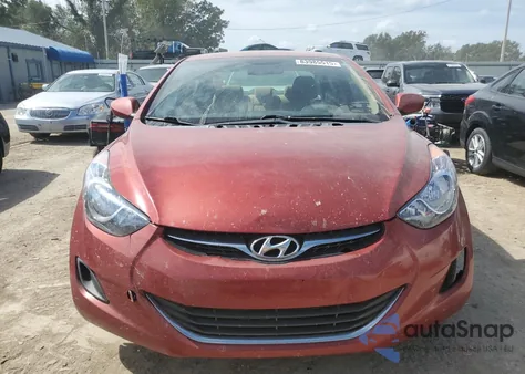 2012 Hyundai Elantra Gls из США, поврежденный, VIN KMHDH4AE8CU229403